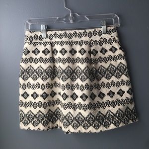 Black and White skirt